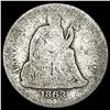 1863-S Seated Liberty Dime NICELY CIRCULATED