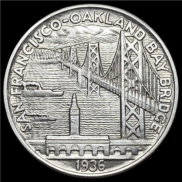 1936-S Bay Bridge Half Dollar GEM BU