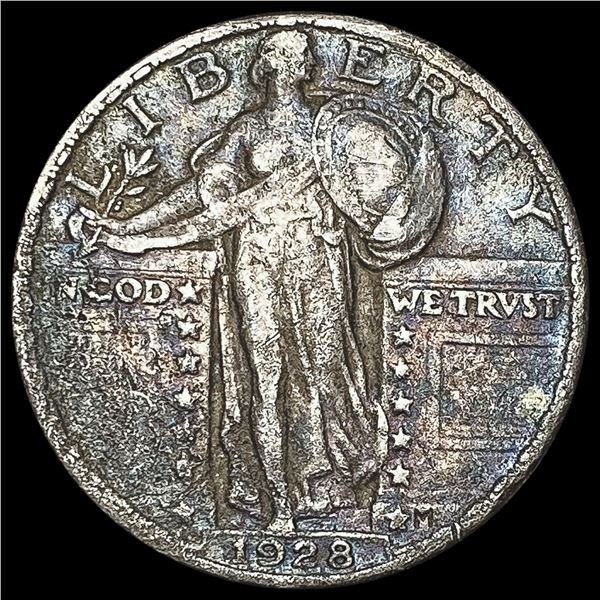 1928 Standing Liberty Quarter LIGHTLY CIRCULATED