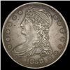 Image 1 : 1838 Capped Bust Half Dollar NEARLY UNCIRCULATED