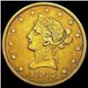 1847 Liberty Head Eagle $10 Gold LIGHTLY CIRCULATED