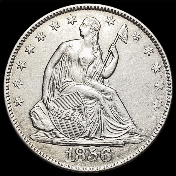 1856-O Seated Liberty Half Dollar CHOICE AU