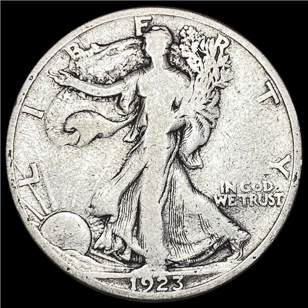 1923-S Walking Liberty Half Dollar NICELY CIRCULATED