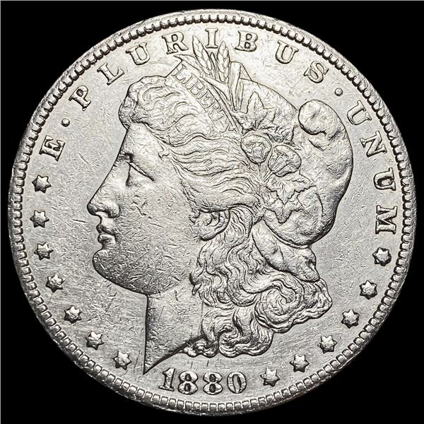 1880-CC Morgan Silver Dollar CLOSELY UNCIRCULATED