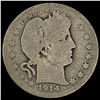 Image 1 : 1914-S Barber Quarter NICELY CIRCULATED