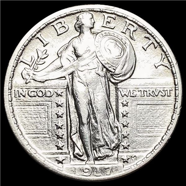 1917 Standing Liberty Quarter NICELY CIRCULATED