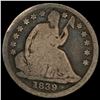 Image 1 : 1839 Seated Liberty Half Dime NICELY CIRCULATED