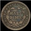 Image 2 : 1839 Seated Liberty Half Dime NICELY CIRCULATED