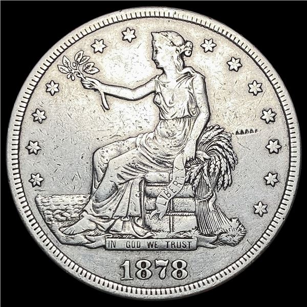 1878-S Trade Dollar LIGHTLY CIRCULATED
