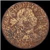 Image 1 : The coin is a heavily worn Large Cent li NICELY CIRCULATED