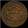Image 2 : 1850 Braided Hair Large Cent CLOSELY UNCIRCULATED