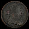 Image 1 : 1801 Draped Bust Large Cent NICELY CIRCULATED