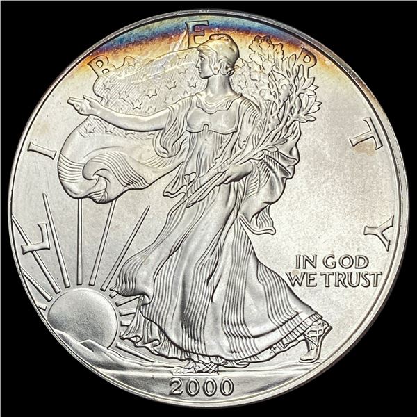 2000 American Silver Eagle SUPERB GEM BU