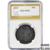 Image 1 : 1827 Capped Bust Half Dollar PGA MS62