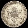 Image 1 : 1852 Silver Three-Cent Piece CLOSELY UNCIRCULATED