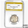 Image 1 : 1917 Standing Liberty Quarter PGA MS64 FH, TY1