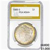 1885-S Morgan Silver Dollar PGA MS64+