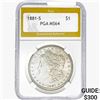1881-S Morgan Silver Dollar PGA MS64