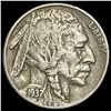 1937-D 3 Legged Buffalo Nickel LIGHTLY CIRCULATED