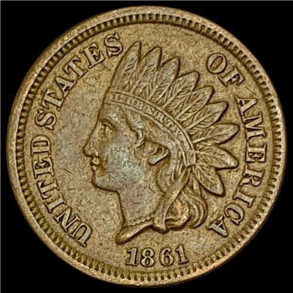 1861 Indian Head Cent CLOSELY UNCIRCULATED