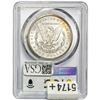 Image 2 : 1885-CC Morgan Silver Dollar PCGS MS63
