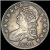 1824/4 Capped Bust Half Dollar LIGHTLY CIRC
