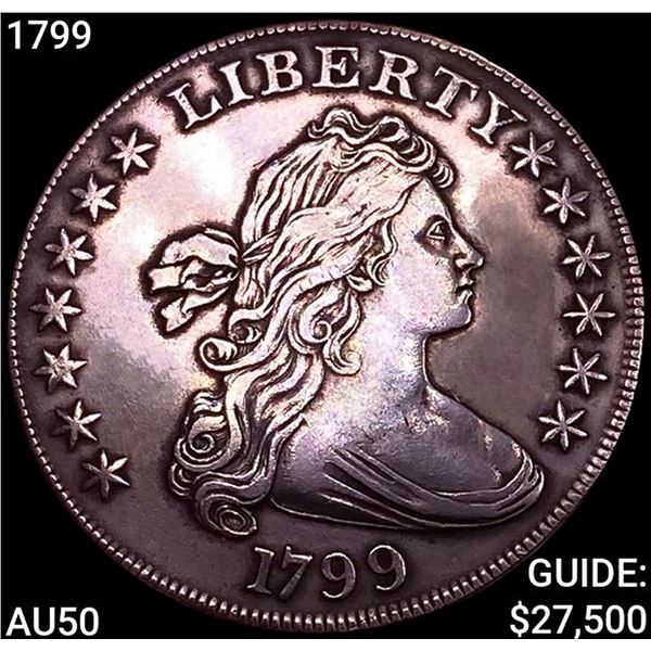 1799 Draped Bust Dollar CLOSELY UNCIRCULATED
