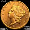 Image 1 : 1874-S $20 Gold Double Eagle UNCIRCULATED PL