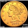 Image 1 : 1882-CC $5 Gold Half Eagle CHOICE AU