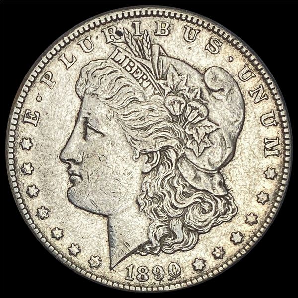 1890-CC Morgan Silver Dollar CLOSELY UNCIRCULATED