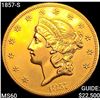 Image 1 : 1857-S $20 Gold Double Eagle UNCIRCULATED