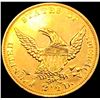 Image 2 : 1839-C $2.50 Gold Quarter Eagle CHOICE BU