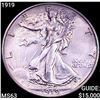 Image 1 : 1919 Walking Liberty Half Dollar CHOICE BU