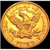 Image 2 : 1873 Closed 3 $5 Gold Half Eagle UNCIRCULATED
