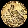 Image 2 : 1915 Indian Head $2.50 Gold Quarter Eagl CLOSELY UNCIRCULATED