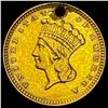 1857 Indian Princess Head Gold Dollar HIGH GRADE