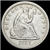 1857-O Seated Liberty Quarter LIGHTLY CIRCULATED