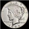 1934-S Peace Dollar CHOICE AU