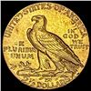 Image 2 : 1912 Indian Head $2.50 Gold Quarter Eagl CLOSELY UNCIRCULATED