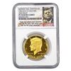 Image 1 : 2014 3/4oz Gold 50C Kennedy NGC PF70 UC HR