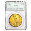 1924 $20 Gold Double Eagle PCGS MS62