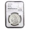 Image 1 : 1921-D Morgan Silver Dollar NGC MS65+