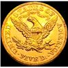 Image 2 : 1873 Open 3 $5 Gold Half Eagle CHOICE BU