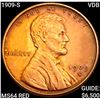 Image 1 : 1909-S VDB Wheat Cent CHOICE BU RD