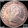 Image 1 : 1805 Draped Bust Half Dollar CLOSELY UNCIRCULATED