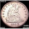 1852-O Seated Liberty Quarter CHOICE BU
