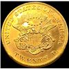 Image 2 : 1861 Civil War $20 Gold Double Eagle UNCIRCULATED