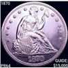 Image 1 : 1870 Seated Liberty Dollar GEM PROOF