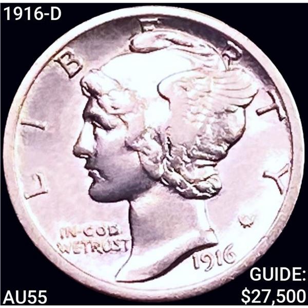 1916-D Mercury Dime HIGH GRADE
