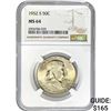 1952-S Franklin Half Dollar NGC MS64